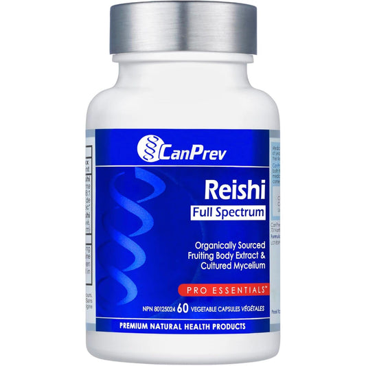 60 Vegetable Capsules | CanPrev Reishi Full Spectrum