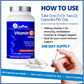240 Vegetable Capsules | CanPrev Vitamin C 1000mg