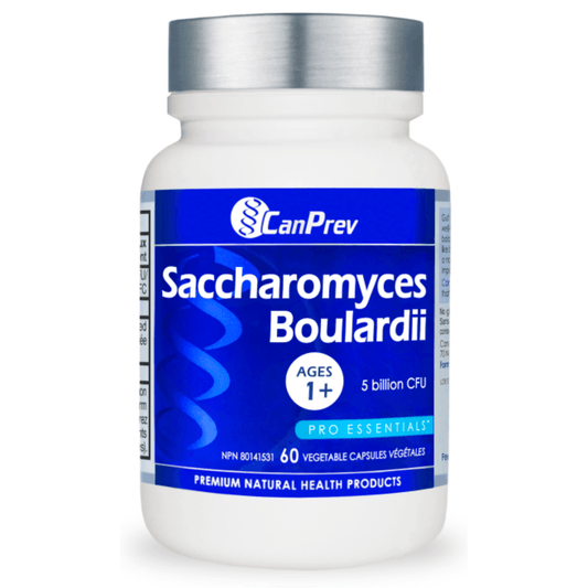 60 Vegetable Capsules | Canprev Saccharomyces Boulardii