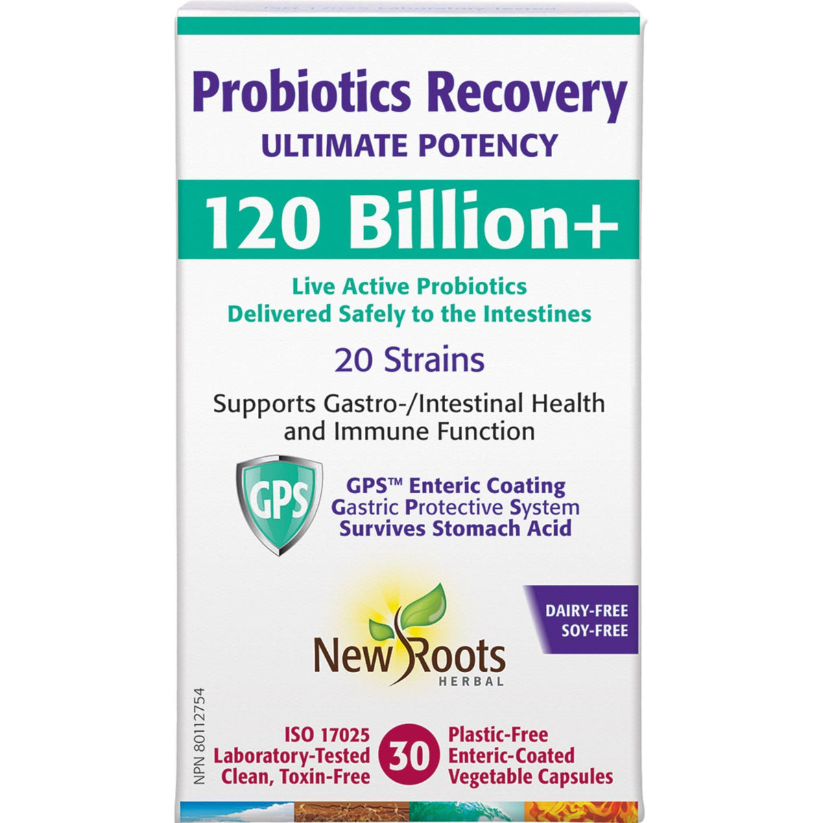New Roots Potassium Shop New Roots Probiotics Recovery 120B, 30 Capsules Canada