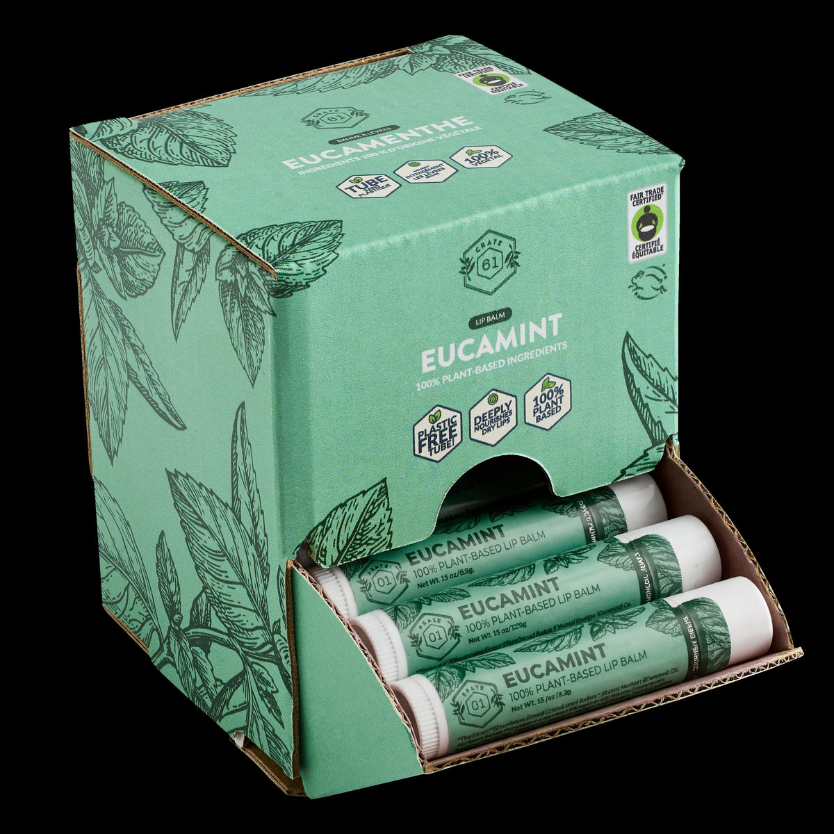 Crate 61 Organic Lip Balm Eucamint