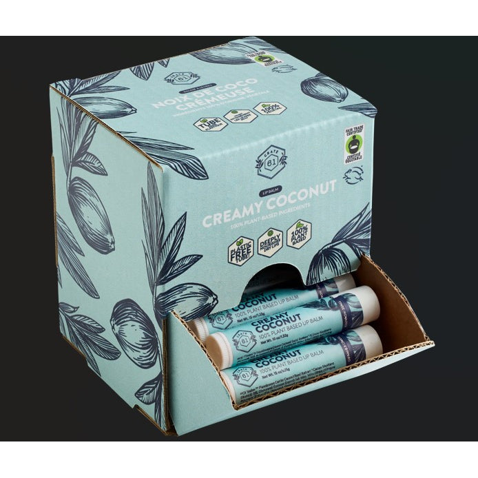 Crate 61 Organic Lip Balm Creamy Coconut