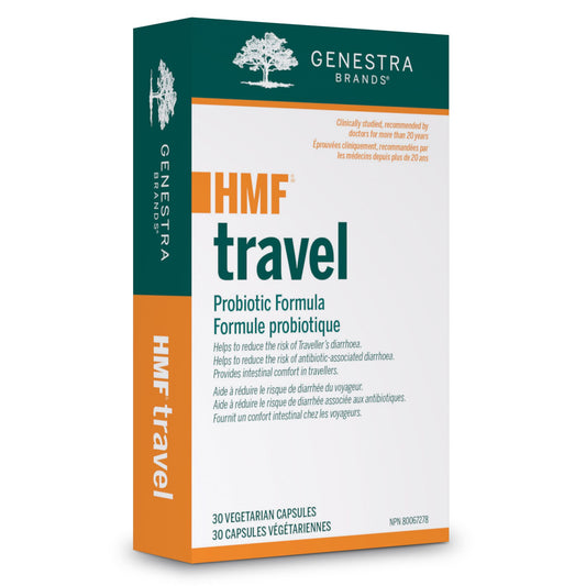 HMF Travel Probiotic Formula 30 vegetarian capsules