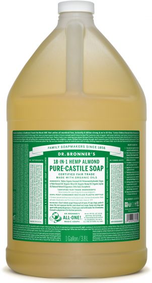 Dr. Bronner's Pure-Castile Liquid Soap 3.8L Almond