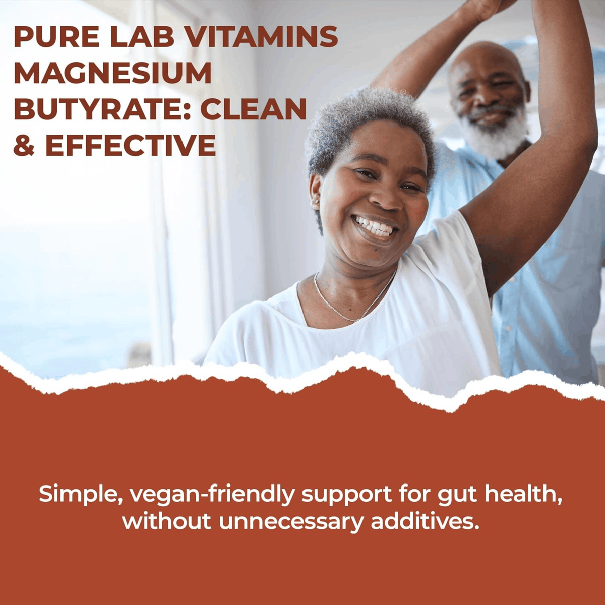 120 Vegetable Capsules | Pure Lab Vitamins Magnesium utyrate 680mg