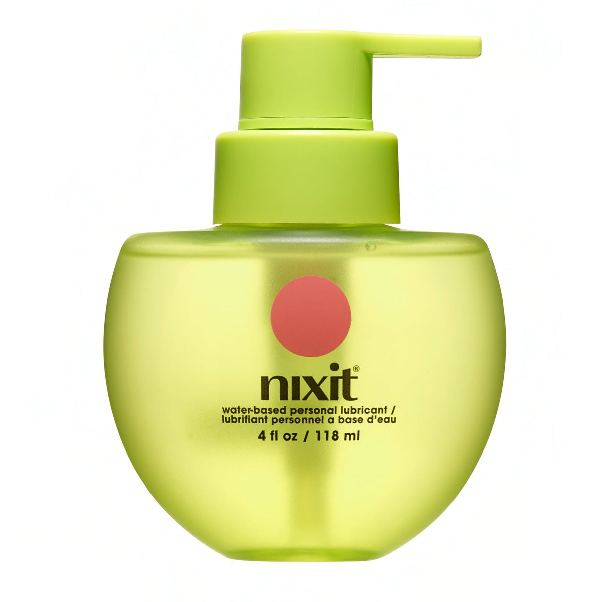 Nixit Water-Based Personal Lubricant with Aloe and Hyaluronic Acid, Cup and Condom Compatible, 118ml