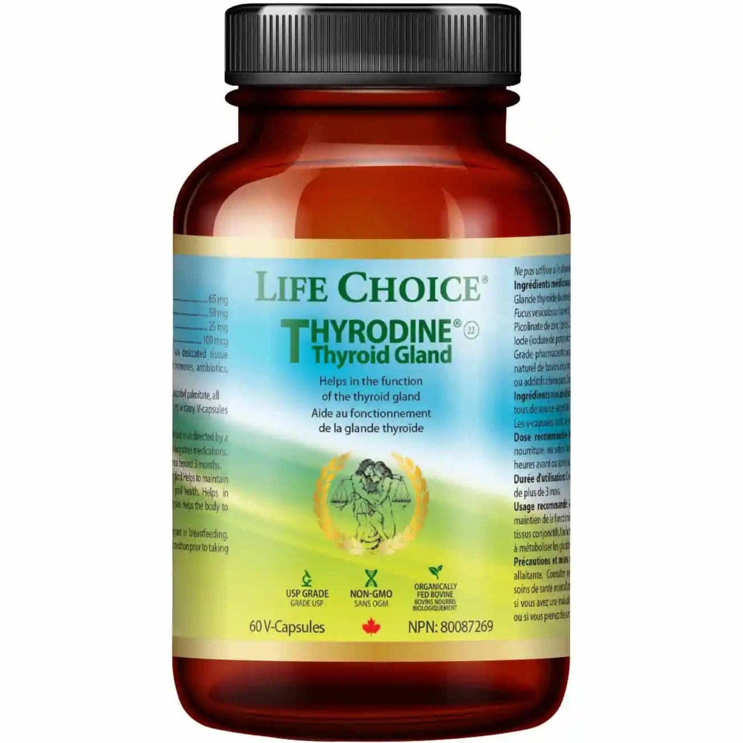60 V-Capsules | Life Choice Thyroidine Thyroid Gland