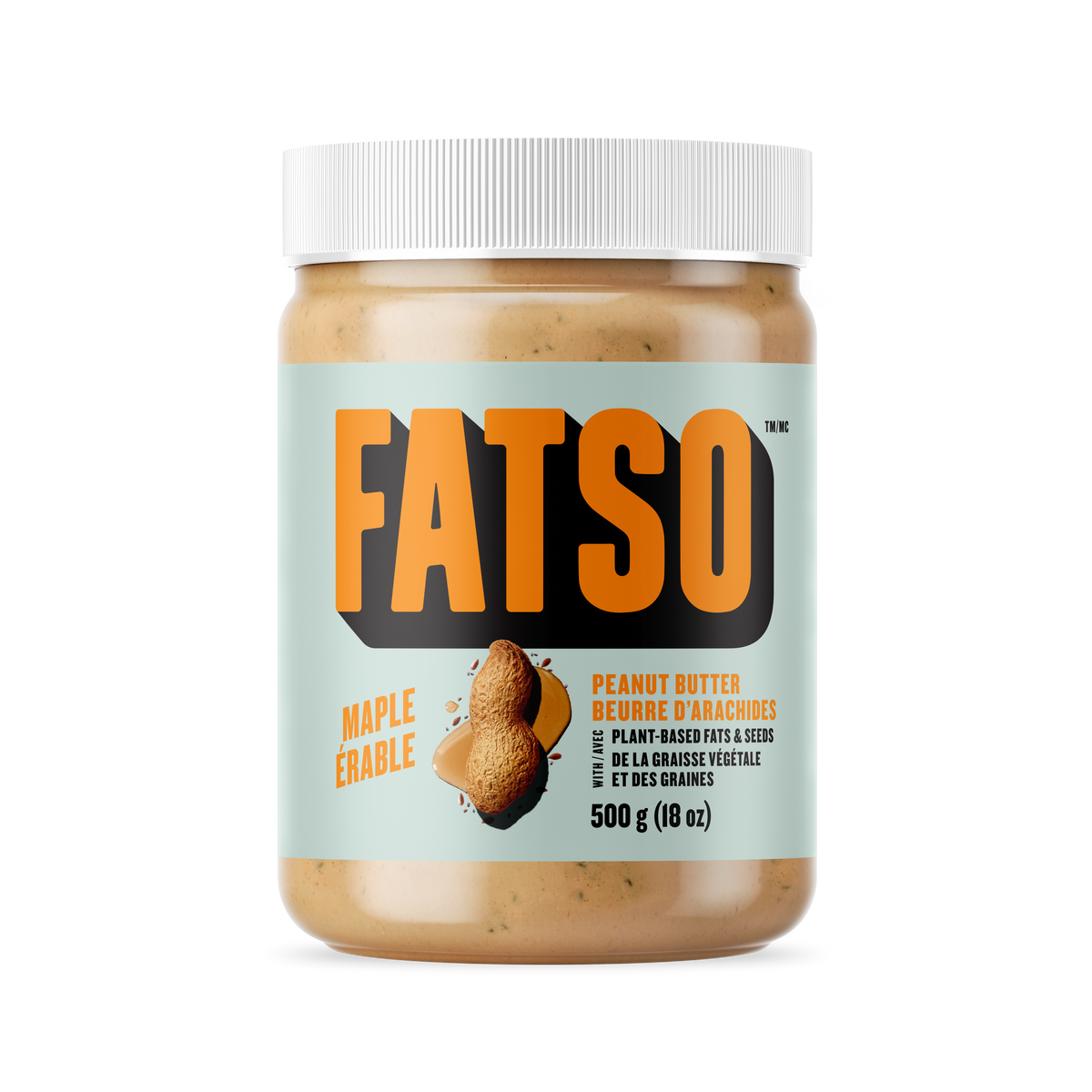 Fatso Peanut Butter – Maple, 500g