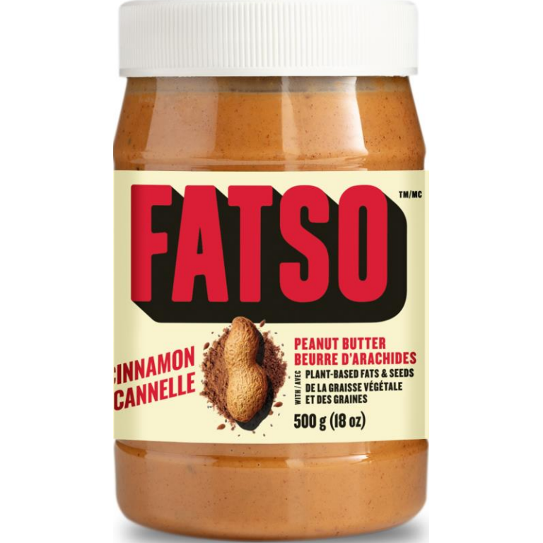 Fatso Peanut Butter – Cinnamon, 500g