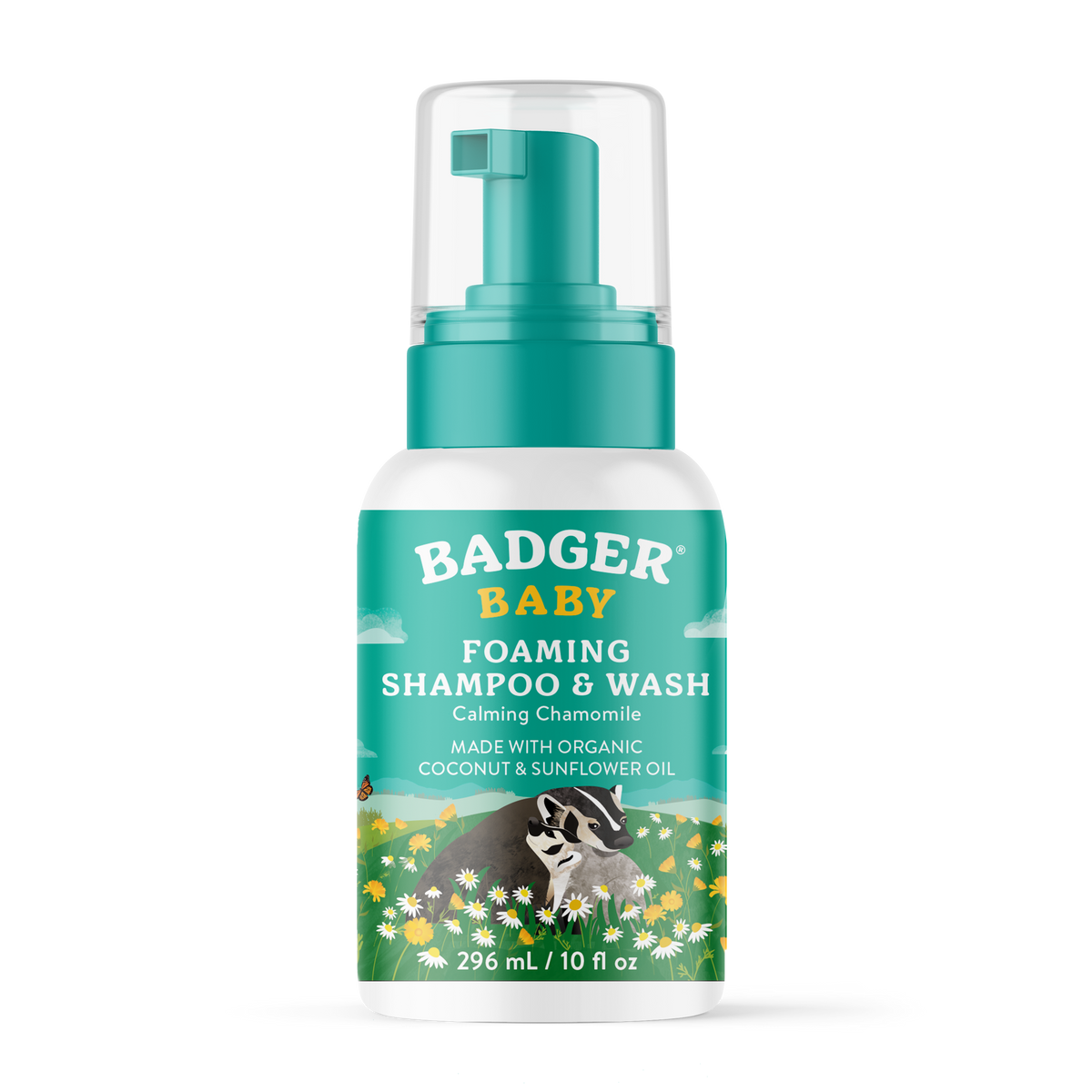 Badger Baby Foaming Shampoo and Wash