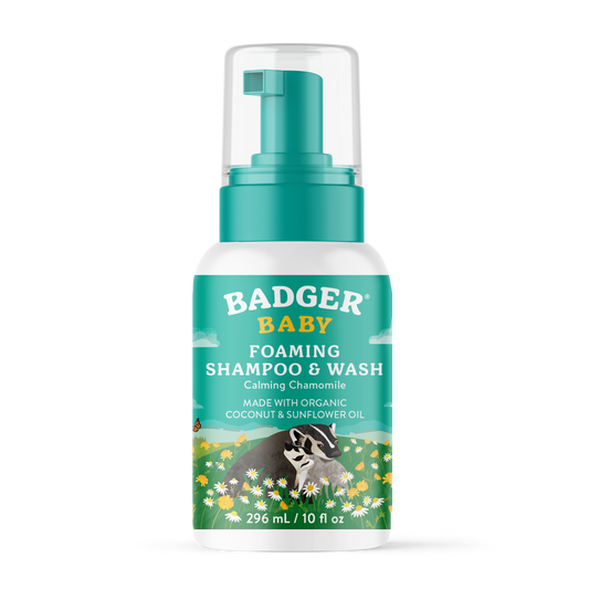 Badger Baby Foaming Shampoo and Wash