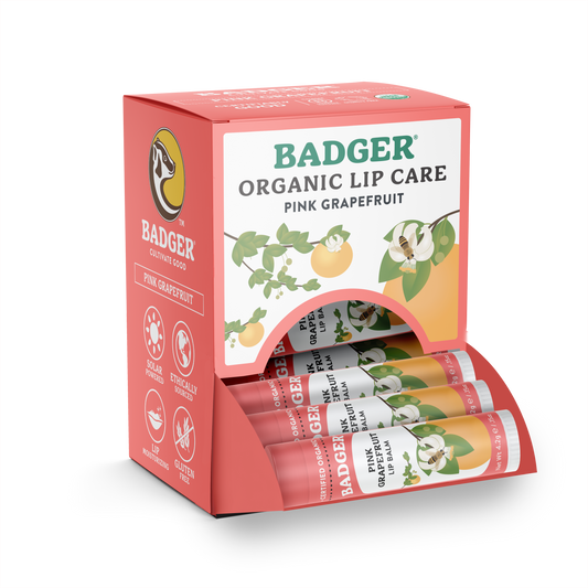 Badger Classic Lip Balm - Pink Grapefruit