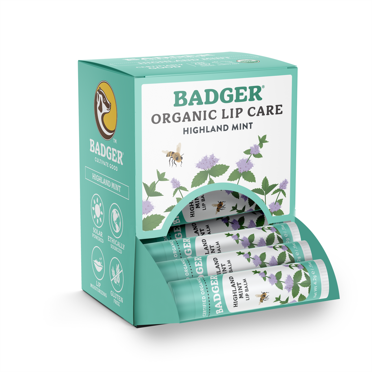 Badger Classic Lip Balm - Highland Mint