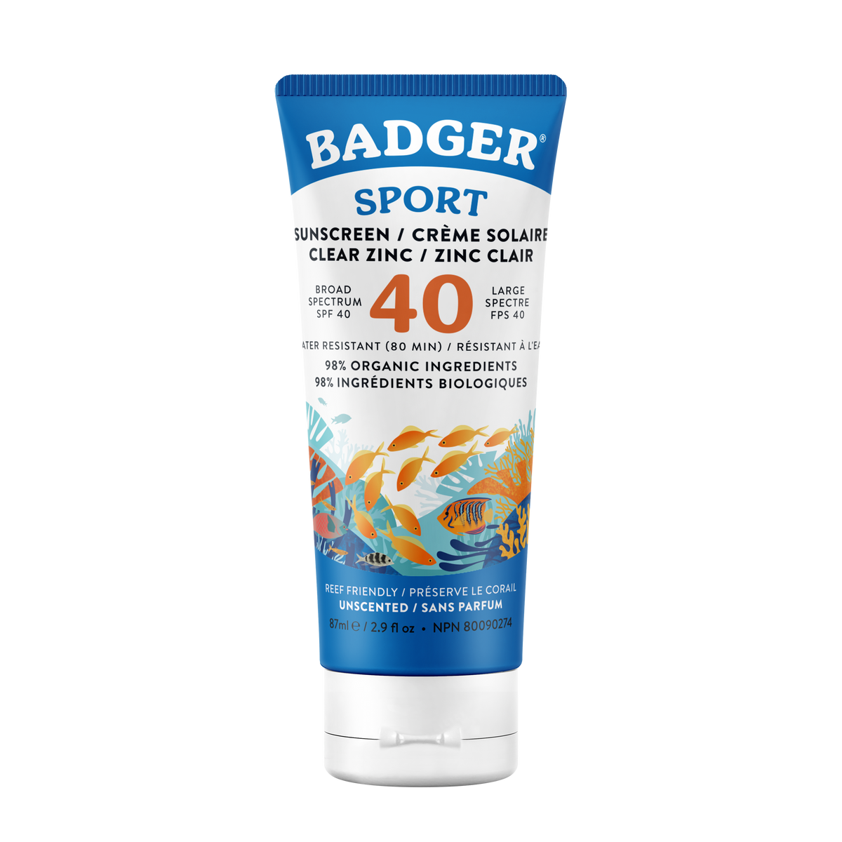 Badger SPF 40 Sport Sunscreen