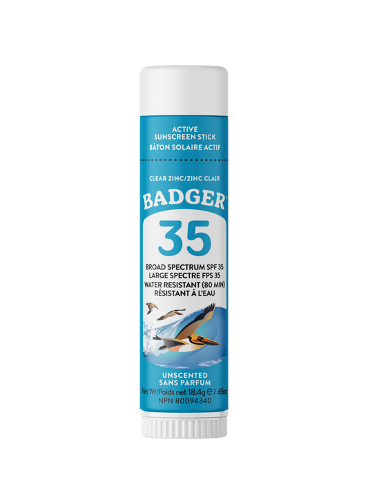 Badger SPF 35 Clear Zinc Face Stick