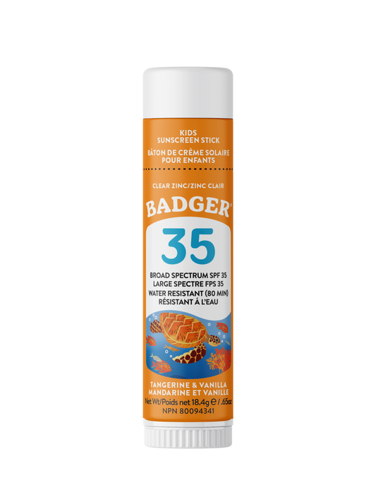 Badger SPF 35 Kids Face Stick