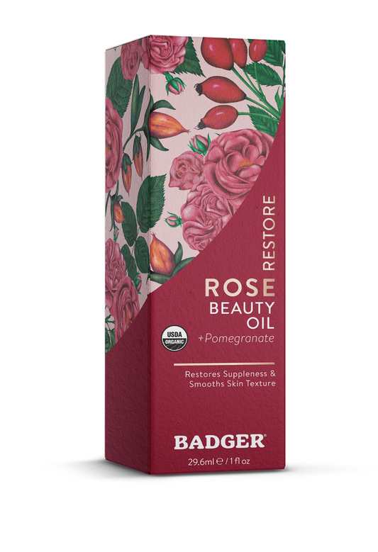 Badger Rose Face Oil