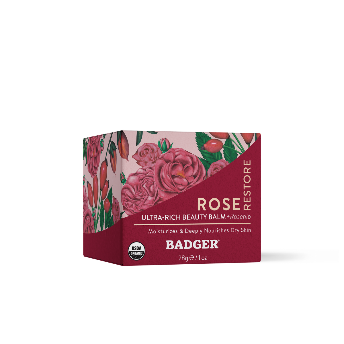 Badger Rose Beauty Balm
