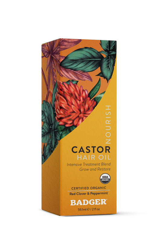 Badger Castor Hair Oil