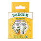 Badger Classic Lip Balm 4-Pack - Gold Box: Pink Grapefruit, Lavender, Tangerine, Vanilla