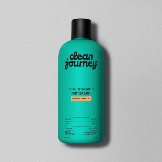 Clean Journey Pure Strength Shampoo with Peptides & Biotin, 473ml