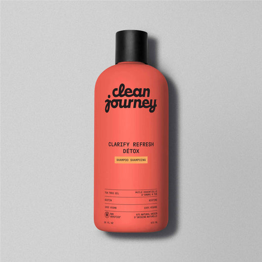Clean Journey Clarify Refresh Shampoo with Tea Tree Oil & Biotin, 473ml