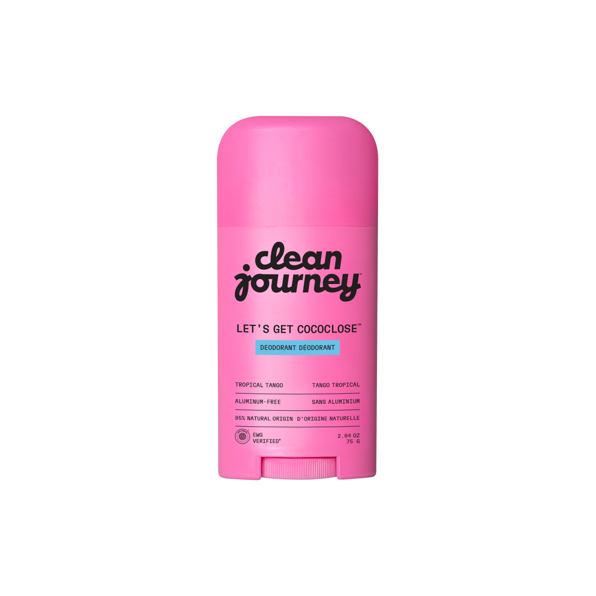 Clean Journey Deodorant Tropical Tango