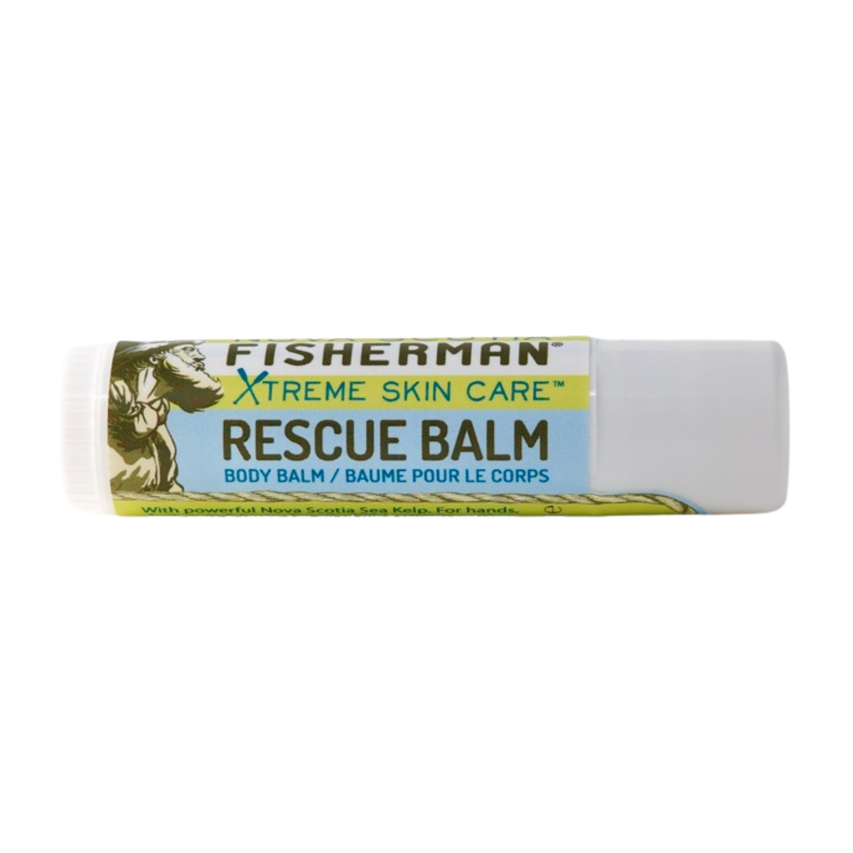 Nova Scotia Fisherman Sea Kelp Rescue Balm, Multi-Purpose Skin Balm, 17g Stick-28g Tin - 17g Quick Stick