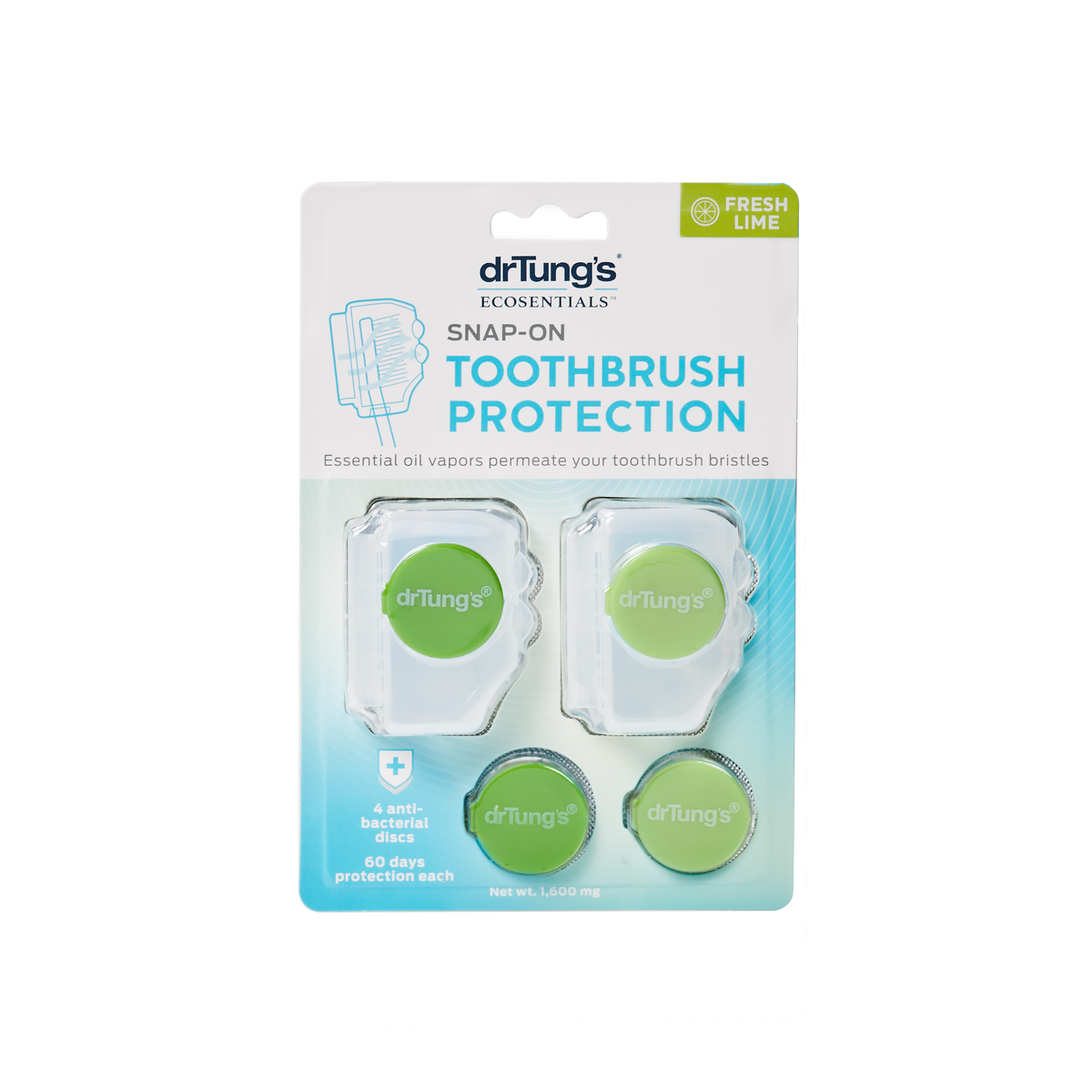 DrTung's Snap-On Toothbrush Protection Adult