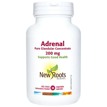 New Roots Adrenal Pure Glandular Concentrate 200mg