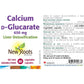 60 Vegetable Capsules | New Roots Herbal Calcium D-Glucarate 650mg