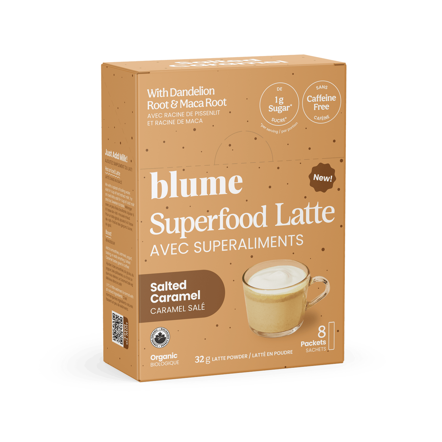 Blume Salted Caramel single serve sachets 8 count