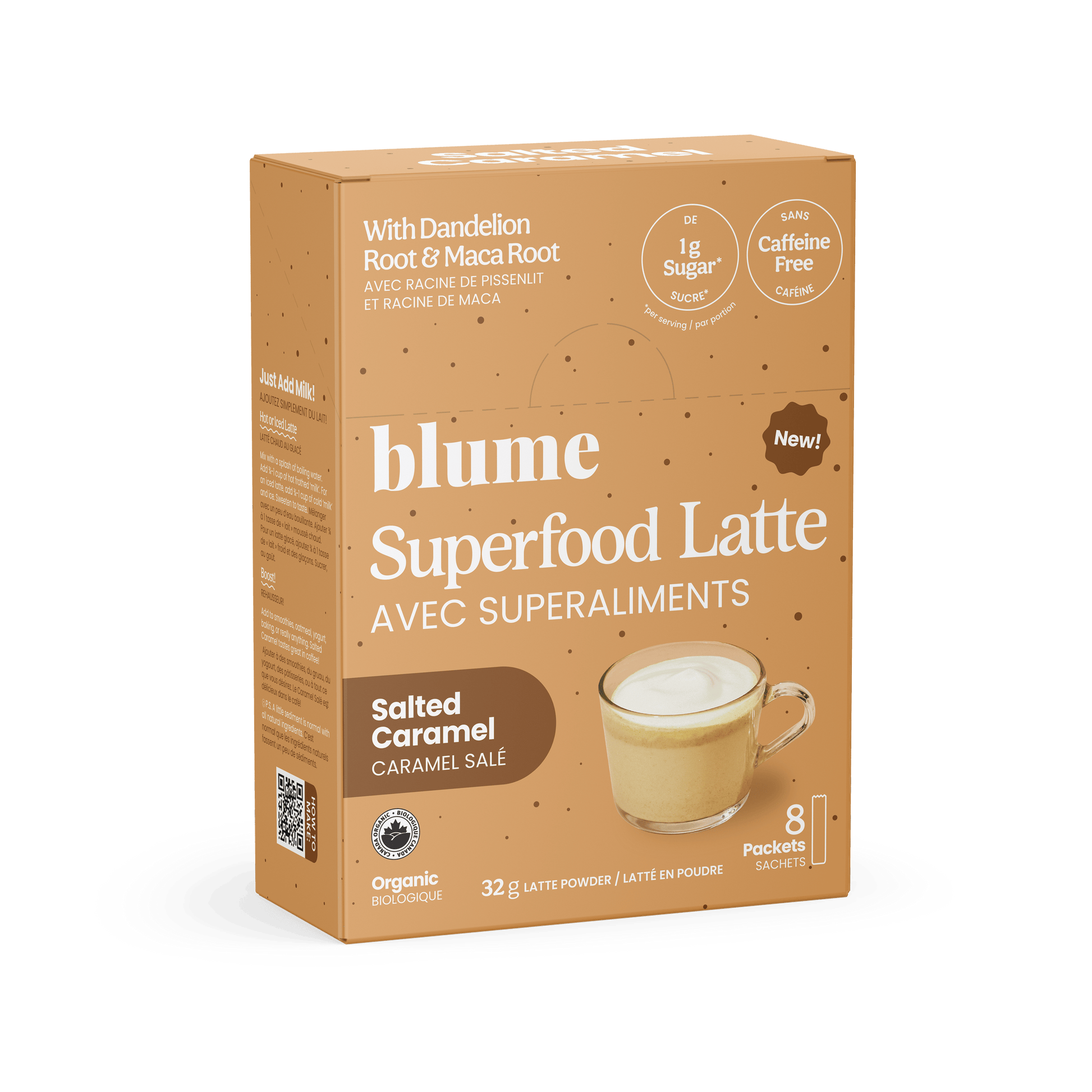 Blume Salted Caramel single serve sachets 8 count