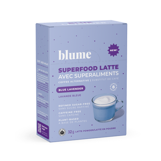 Blume Blue Lavender single serve sachets 8 count