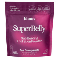 Blume SuperBelly Gut Building Hydration Powder with Prebiotics and Probiotics