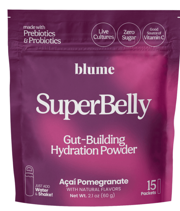 Blume SuperBelly Acai Pomegranate 60g (15 Packets)