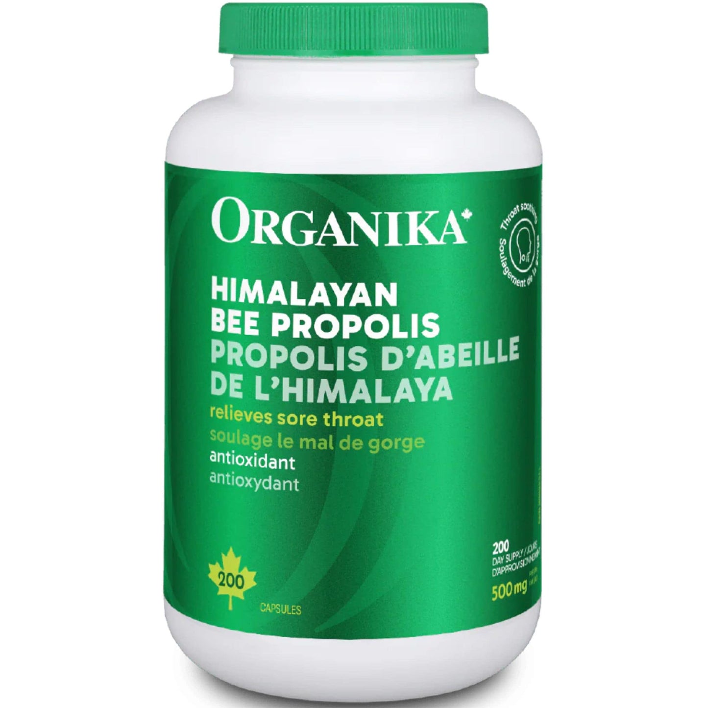 200 Capsules | Organika Himalayan Bee Propolis 500  mg