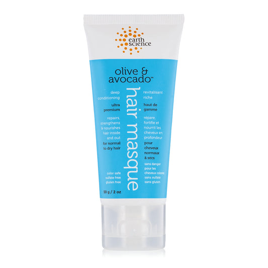 Earth Science Olive & Avocado Deep Conditioning Hair Masque 59g