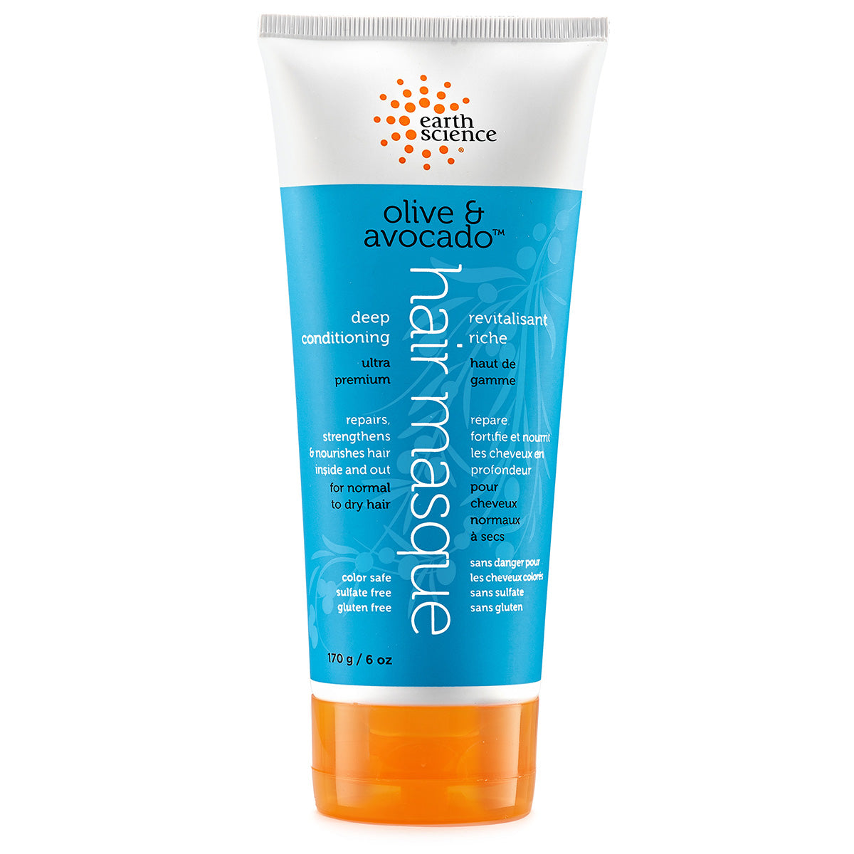 Earth Science Olive & Avocado Deep Conditioning Hair Masque 170g