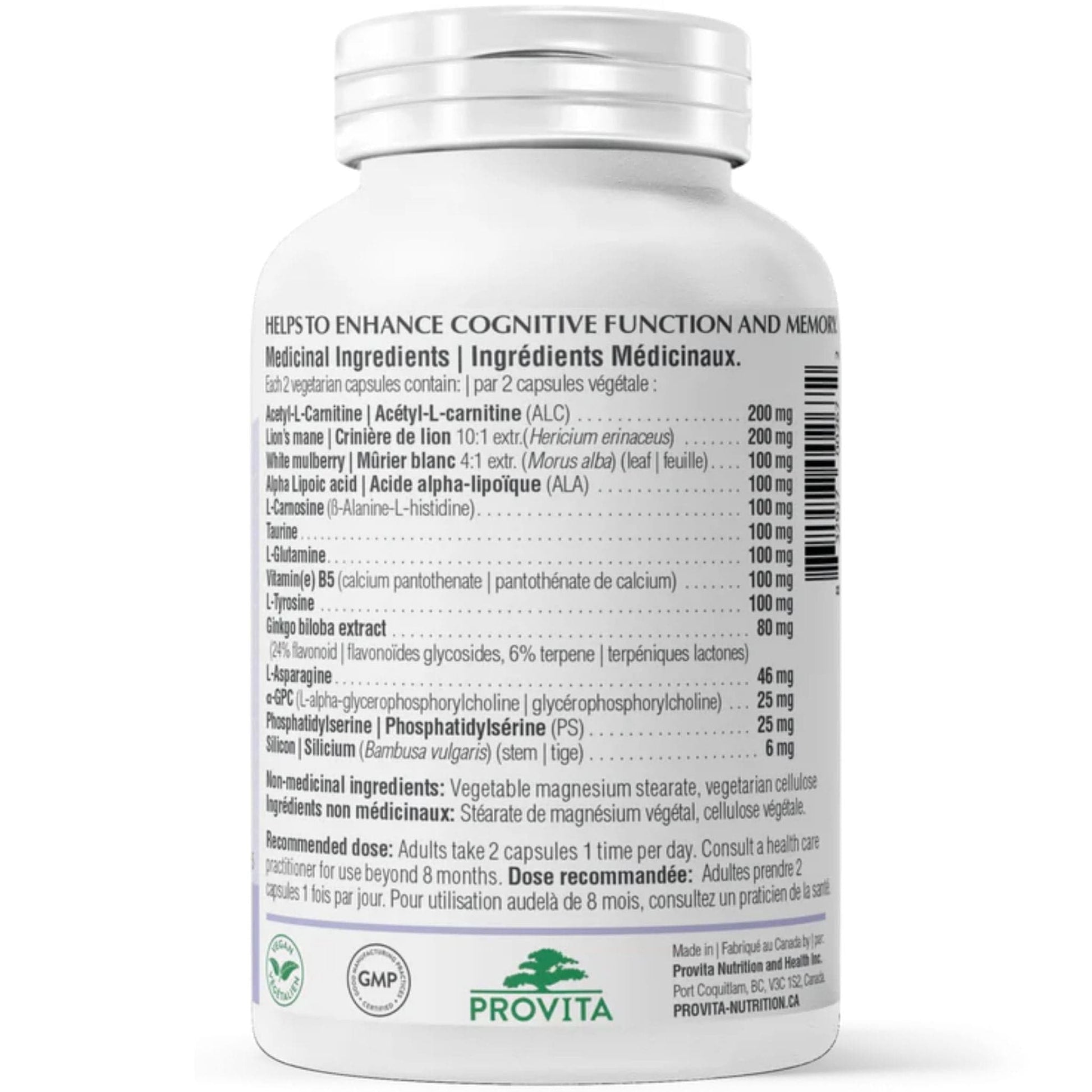 60 Vegetable Capsules | Provita Neuro Max