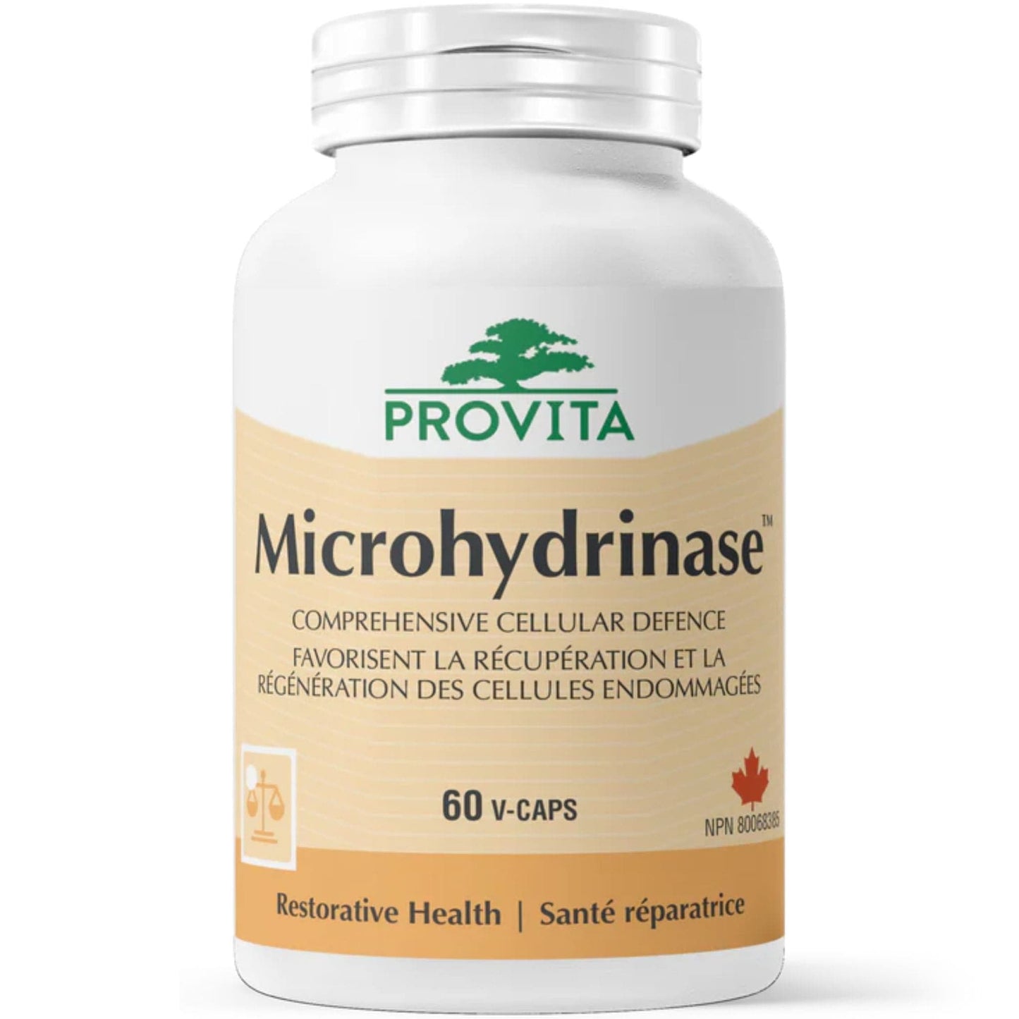 60 Vegetable Capsules | Provita Nutrition Microhydrinase