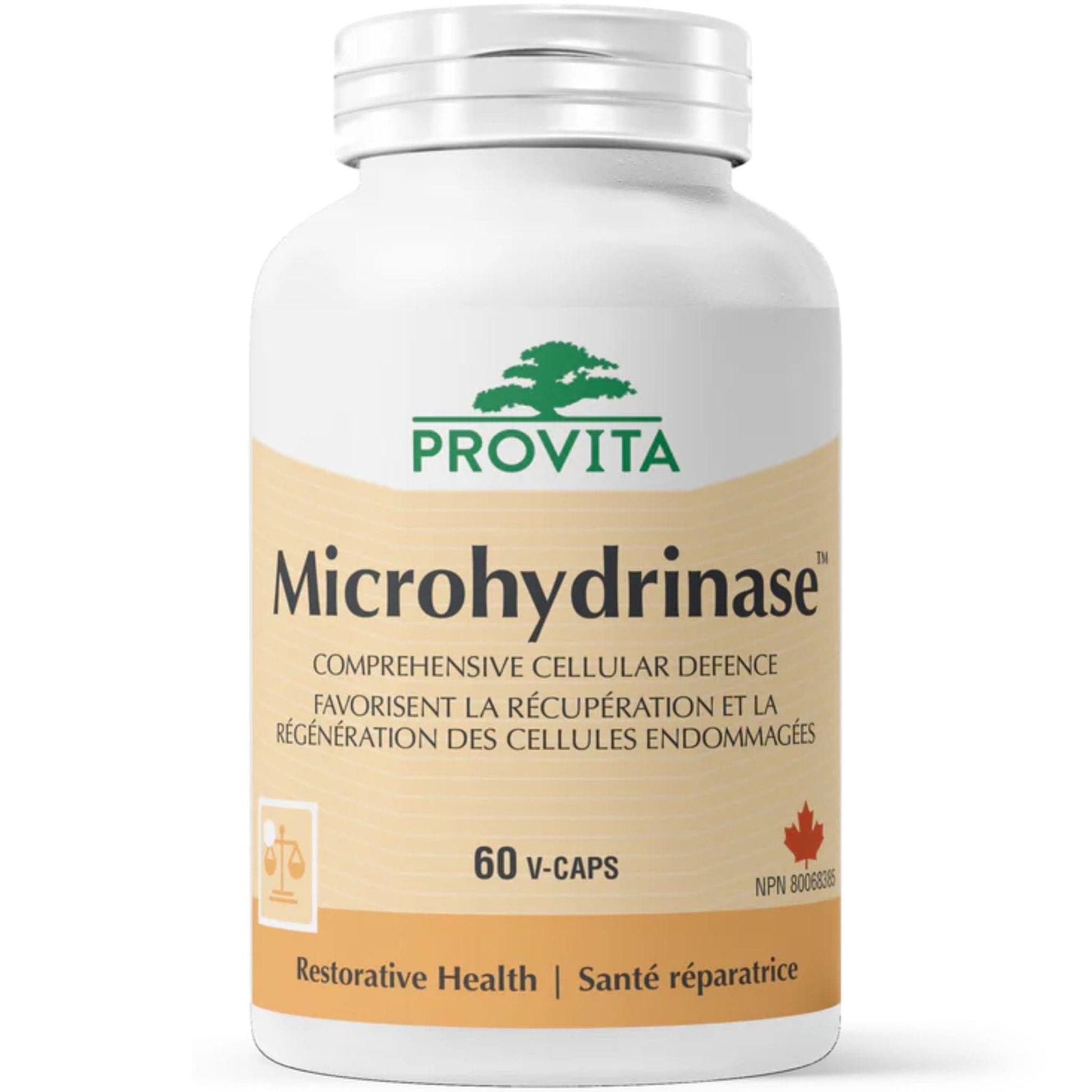 60 Vegetable Capsules | Provita Nutrition Microhydrinase