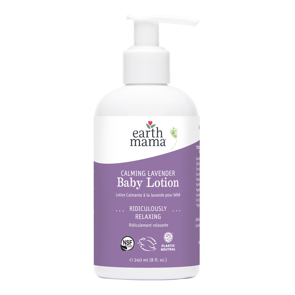Earth Mama Baby Lotion Calming Lavender
