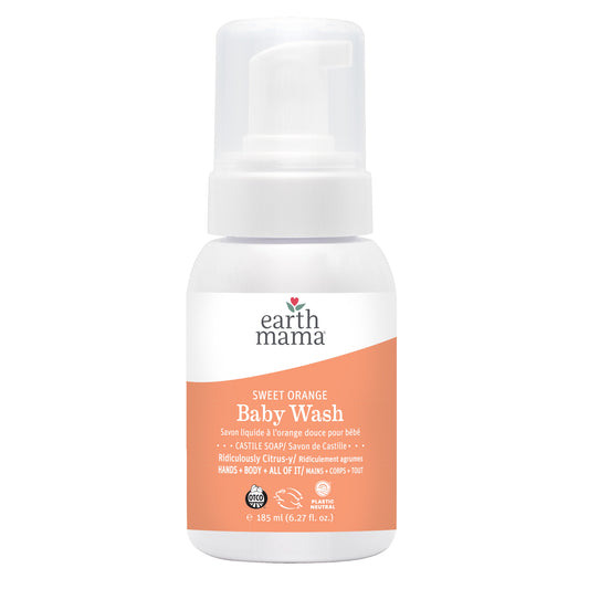 Earth Mama Baby Wash Sweet Orange