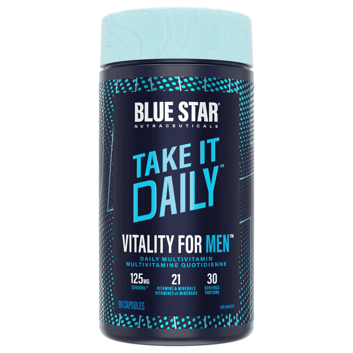 90 Capsules | Blue Star Nutraceuticals Vitality For Men
