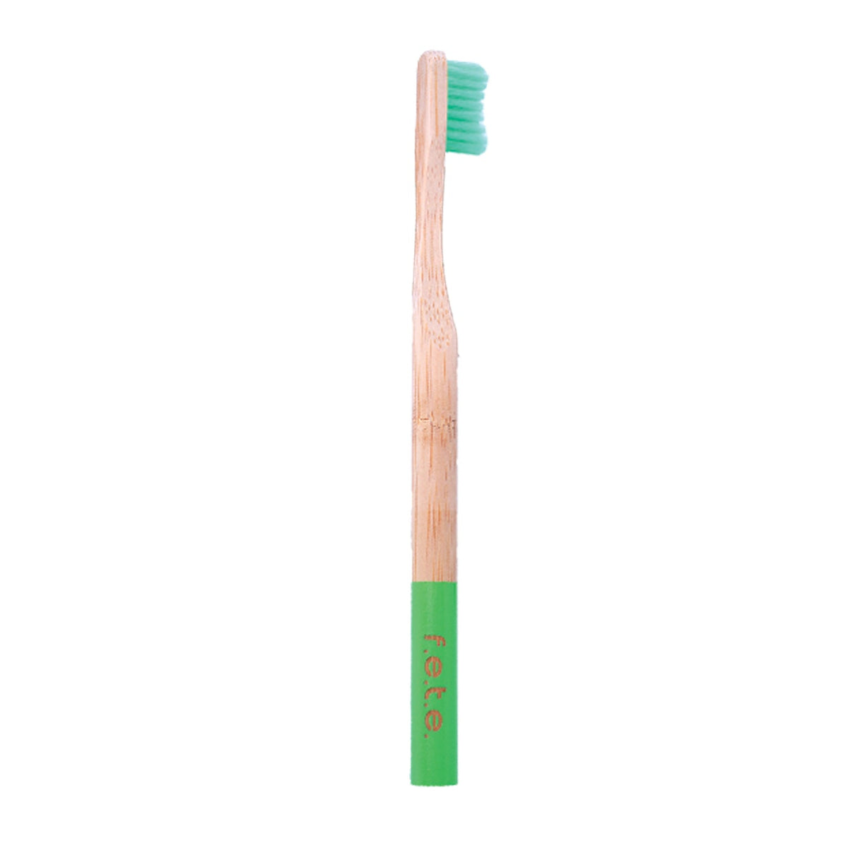 F.E.T.E. Bamboo Toothbrush – Firm, Glorious Green (Light Green)
