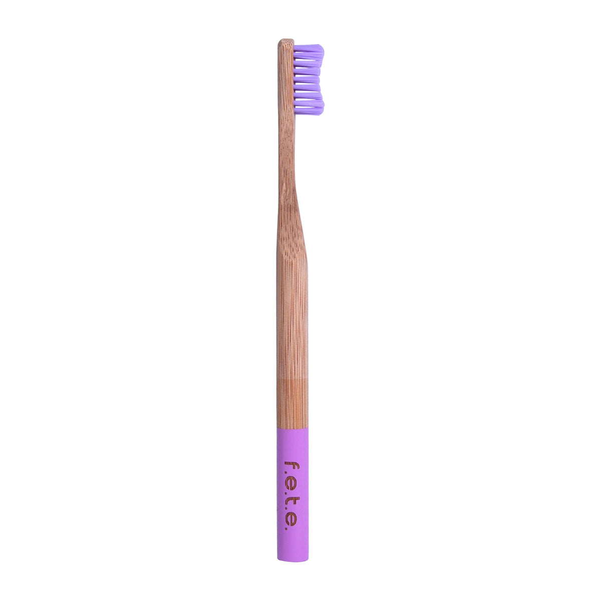 F.E.T.E. Bamboo Toothbrush – Soft, Magnificent Mauve (Light Purple)