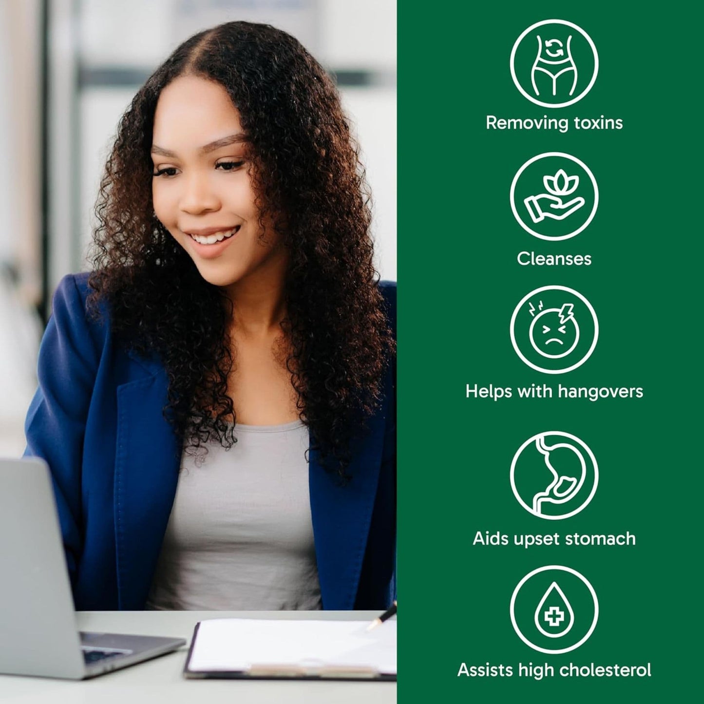 90 Vegetarian Capsules | Organika Activated Charcoal