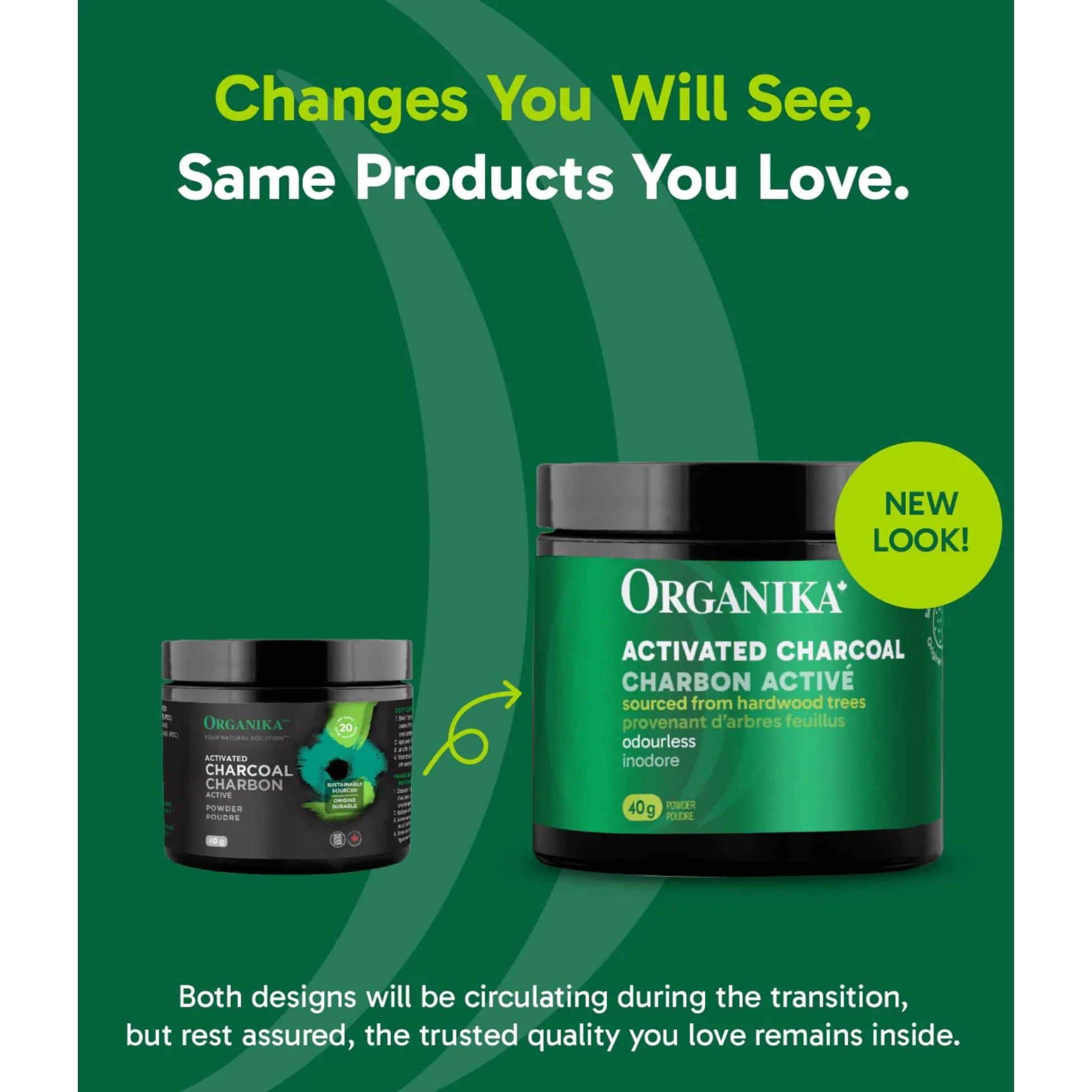 Odourless, 40g | Organika Activated Charcoal Powder