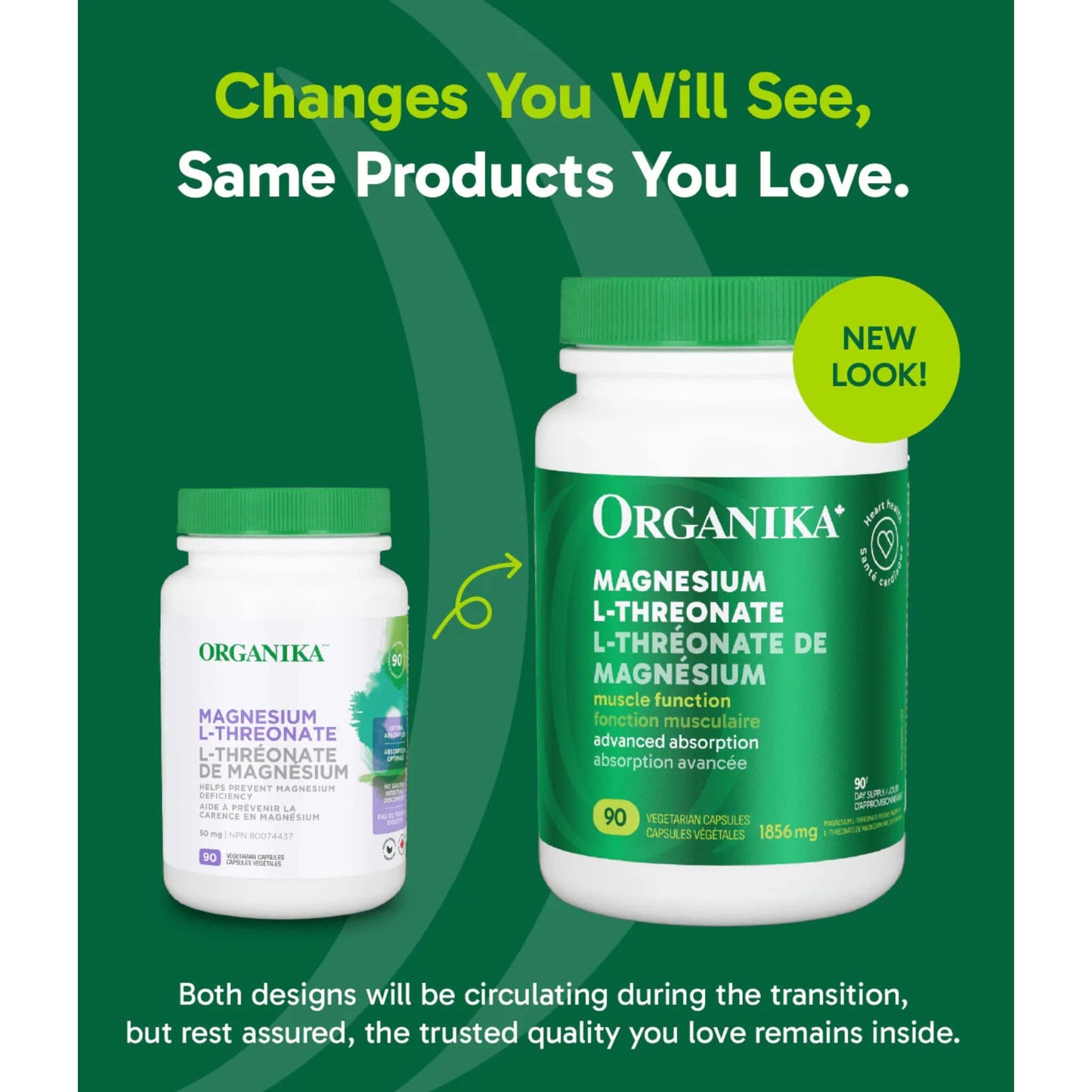 90 Vegetarian Capsules | Organika Magnesium L-Threonate